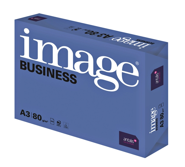 Een Kopieerpapier Image Business A3 80gr wit 500 vel koop je bij Hoekmankantoorartikelen.nl