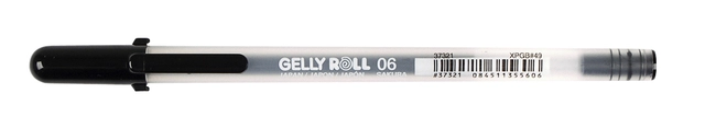 Een Gelschrijver Sakura Gelly Roll Basic 06 0.3mm zwart koop je bij VHK Kantoorartikelen