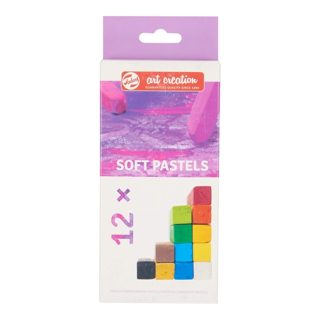 Een Talens Art Creation softpastel set 12 koop je bij VHK Kantoorartikelen