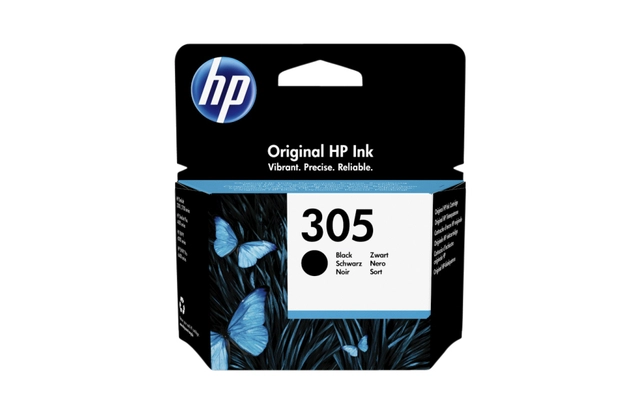 Een Inktcartridge HP 3YM61AE 305 zwart koop je bij VHK Kantoorartikelen