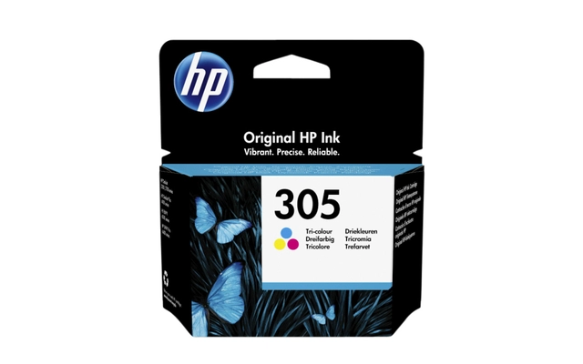 Een Inktcartridge HP 3YM60AE 305 3 kleuren koop je bij VHK Kantoorartikelen