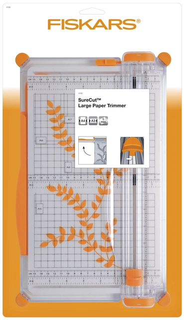 Een Rolsnijmachine Fiskars draagbaar 30cm A4 koop je bij VHK Kantoorartikelen