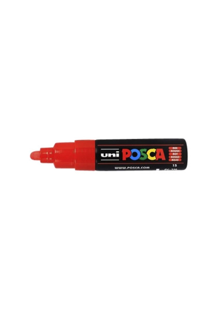 Een Verfstift Posca PC7M breed rood koop je bij Hoekmankantoorartikelen.nl