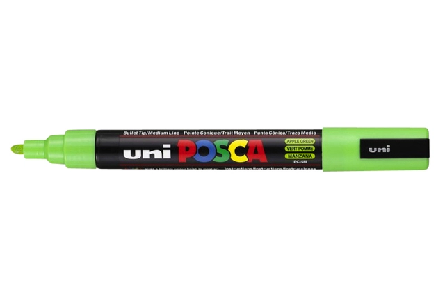 Een Verfstift Posca PC5M medium appelgroen koop je bij Hoekmankantoorartikelen.nl