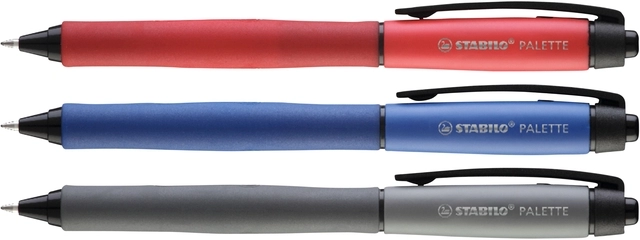 Een Rollerpen STABILO Palette 268/41 medium blauw koop je bij Hoekmankantoorartikelen.nl