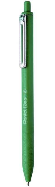 Een Balpen Pentel BX470 iZee medium groen koop je bij VHK Kantoorartikelen