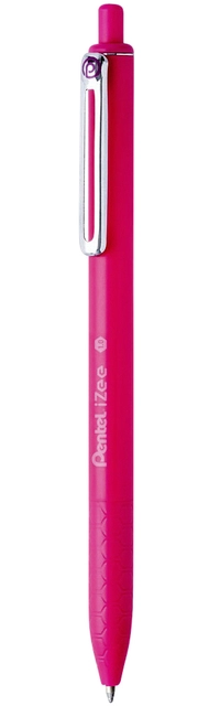 Een Balpen Pentel BX470 iZee medium roze koop je bij VHK Kantoorartikelen