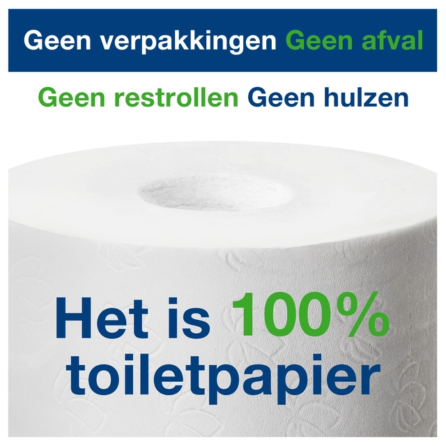 Een Toiletpapier Tork T7 hulsloos advanced mid-size 2-laags 900vel wit 472199 koop je bij VHK Kantoorartikelen