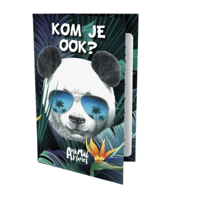 Een Uitnodigingen Panda 13.5x9cm koop je bij Hoekmankantoorartikelen.nl