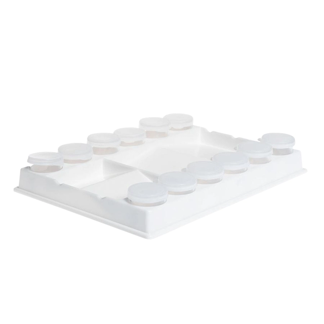 Een Palet Conda 20 x 15 x 3 cm plastic wit koop je bij VHK Kantoorartikelen