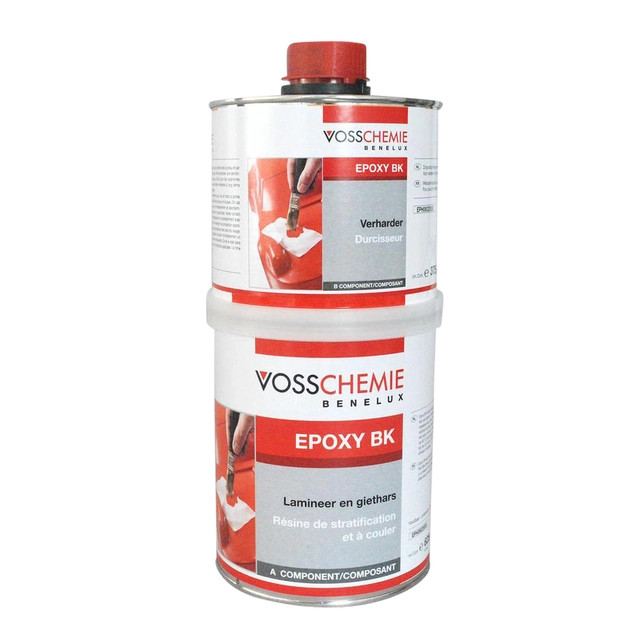 Een Epoxy-BK Voss hars 1kg + verharder koop je bij VHK Kantoorartikelen