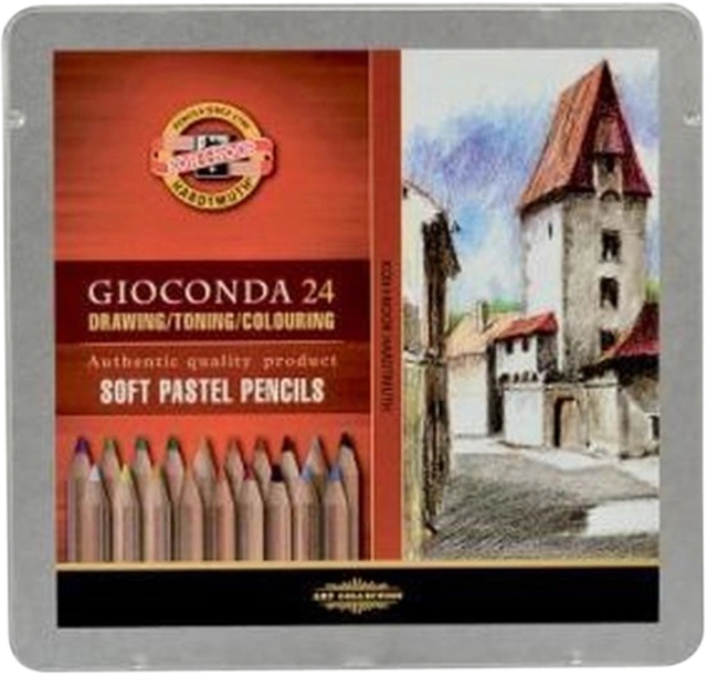 Een Pastelpotlood Koh-I-Noor gioconda 24 assorti koop je bij Hoekmankantoorartikelen.nl