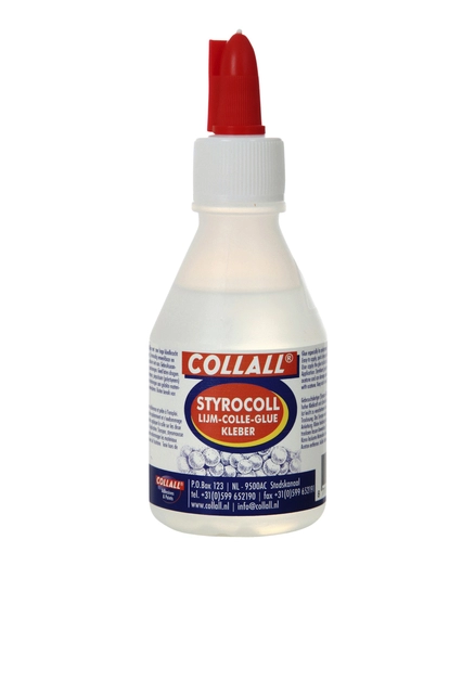 Een Styrocoll lijm Collall 100ml koop je bij VHK Kantoorartikelen