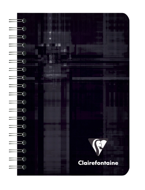 Een Notitieboek Clairefontaine A7+ 95x140 ruit 5x5 100blz 90gr assorti koop je bij VHK Kantoorartikelen