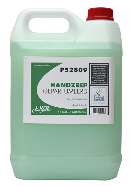 Een Handzeep Euro Products navulling 5 liter P52809 koop je bij Hoekmankantoorartikelen.nl