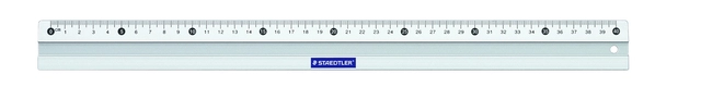 Een Liniaal Staedtler 563 400mm aluminium koop je bij Hoekmankantoorartikelen.nl