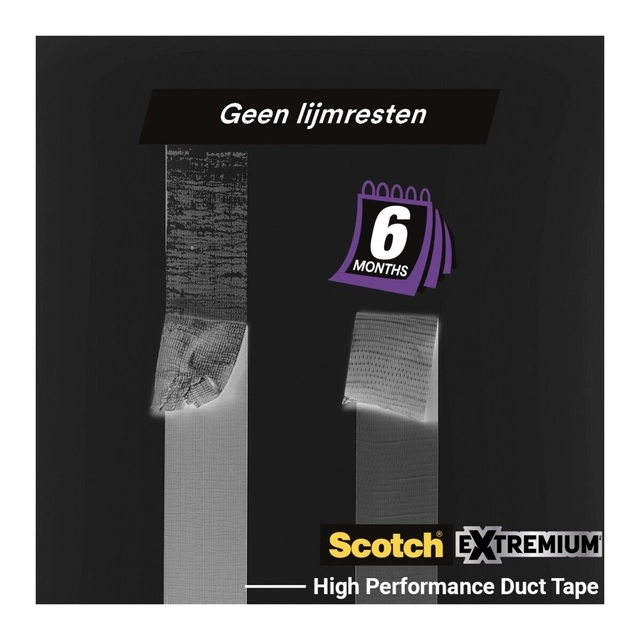 Een Duct tape Scotch Extremium no residue 18.2mx48mm grijs koop je bij Hoekmankantoorartikelen.nl