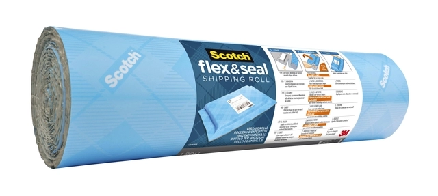 Een Verpakkingsrol Scotch Flex & Seal 38cmx3m koop je bij VHK Kantoorartikelen