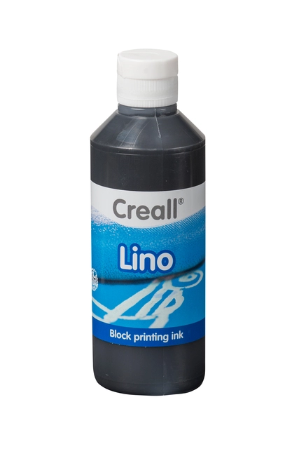 Een Linoleumverf Creall Lino zwart 250ml koop je bij VHK Kantoorartikelen