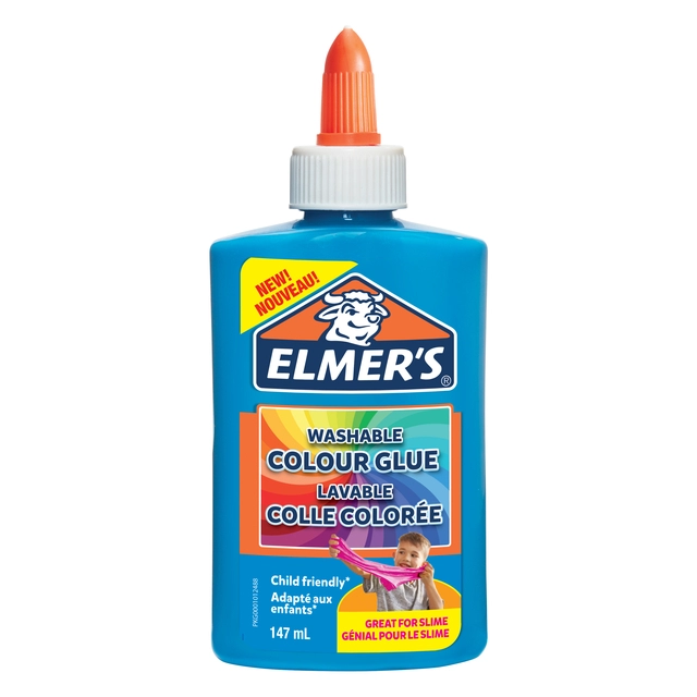 Een Kinderlijm Elmer's opaque blauw koop je bij VHK Kantoorartikelen