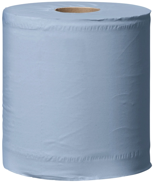 Een Poetspapier Tork Wiping Plus M2 Centerfeed 2-laags 157m blauw 128207 koop je bij VHK Kantoorartikelen