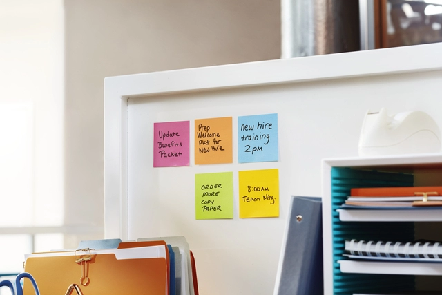 Een Memoblok Post-it 654 Super Sticky 76x76mm 21+3 gratis assorti koop je bij Hoekmankantoorartikelen.nl