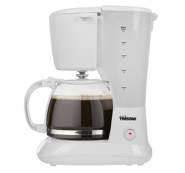 Een Koffiezetapparaat Tristar CM-1252 1,25L 750W wit koop je bij VHK Kantoorartikelen