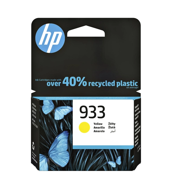 Een Inktcartridge HP CN060AE 933 geel koop je bij VHK Kantoorartikelen