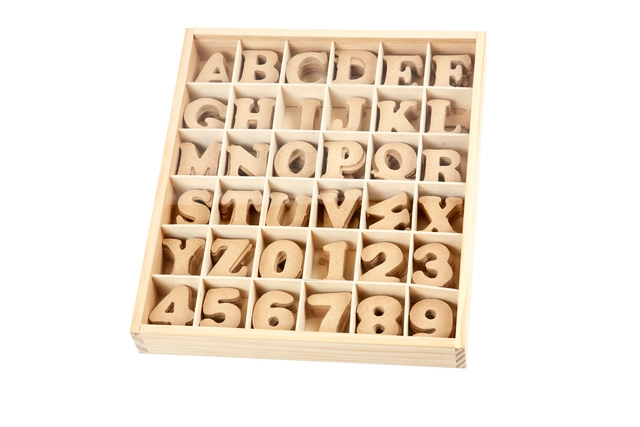 Een Letters en cijfers Creativ Company 4cm 288 stuks MDF koop je bij Hoekmankantoorartikelen.nl