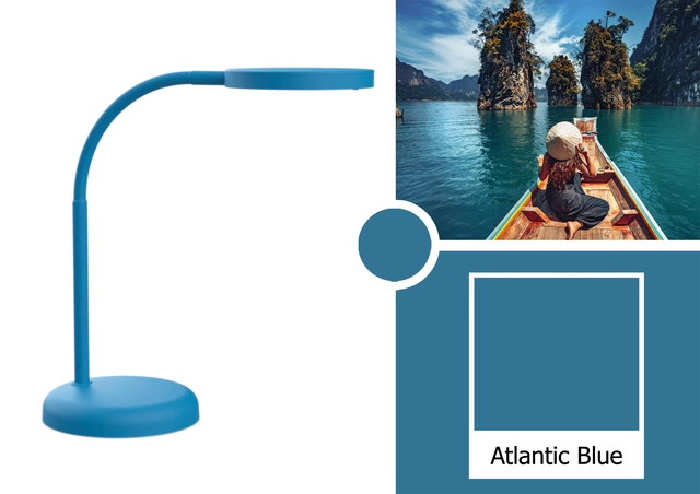 Een Bureaulamp MAUL Joy LED atlantic blue koop je bij VHK Kantoorartikelen