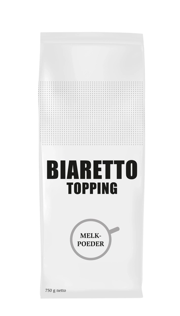 Een Melkpoeder Biaretto topping 750gram koop je bij VHK Kantoorartikelen