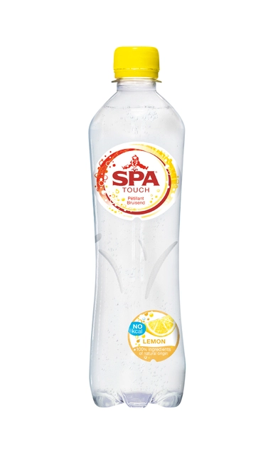 Een Water Spa Touch sparkling lemon petfles 500ml koop je bij VHK Kantoorartikelen