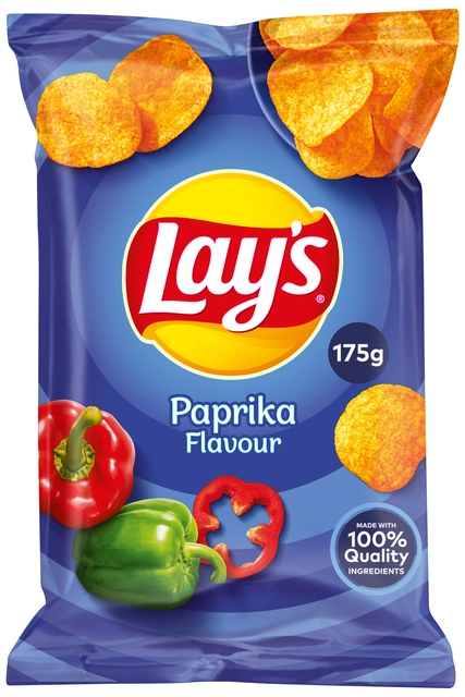 Een Chips Lay's paprika 175 gram koop je bij VHK Kantoorartikelen