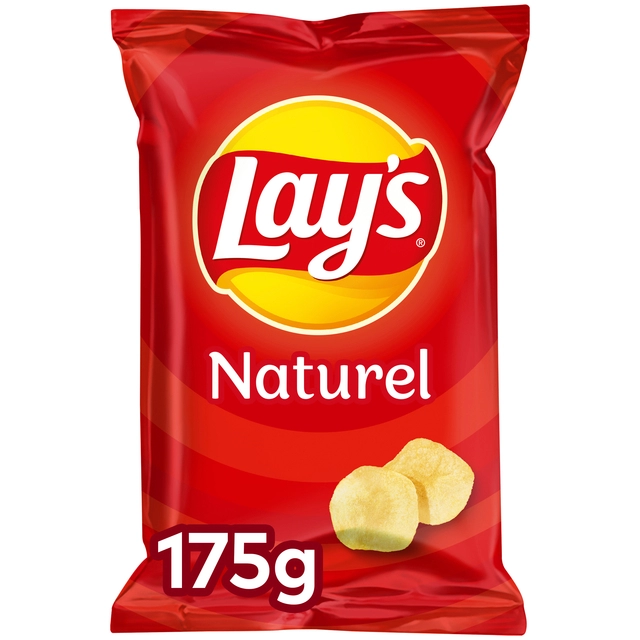 Een Chips Lay's naturel 175 gram koop je bij VHK Kantoorartikelen