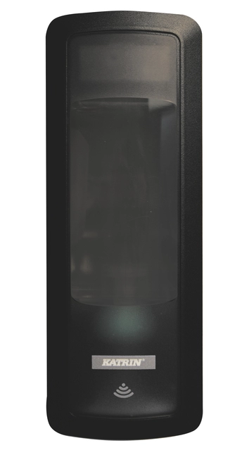 Een Dispenser Katrin 44702 zeepdispenser Touchfree 500ml zwart koop je bij Hoekmankantoorartikelen.nl