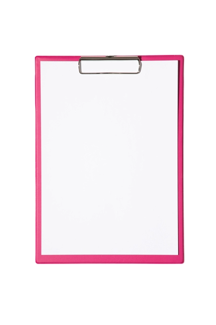 Een Klembord MAUL A4 staand PVC neon roze koop je bij Hoekmankantoorartikelen.nl