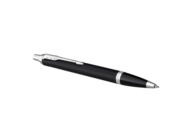 Een Balpen Parker IM matt black CT medium koop je bij VHK Kantoorartikelen