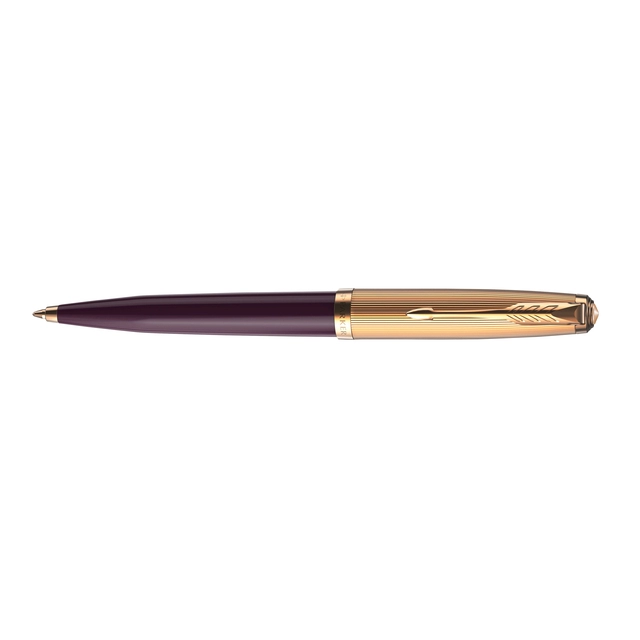 Een Balpen Parker 51 Premium plum GT medium koop je bij VHK Kantoorartikelen