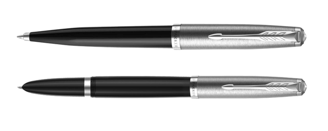 Een Vulpen Parker 51 Black CT fijn koop je bij VHK Kantoorartikelen