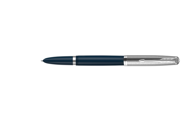 Een Vulpen Parker 51 midnight blue CT fijn koop je bij VHK Kantoorartikelen