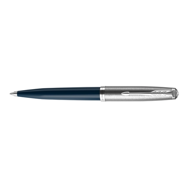 Een Balpen Parker 51 midnight blue CT medium koop je bij VHK Kantoorartikelen