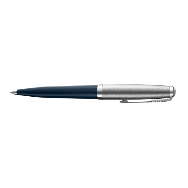 Een Balpen Parker 51 midnight blue CT medium koop je bij VHK Kantoorartikelen