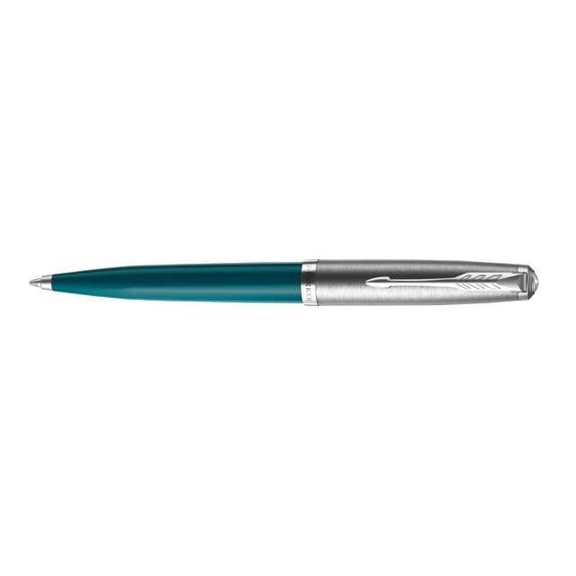 Een Balpen Parker 51 teal CT medium koop je bij VHK Kantoorartikelen