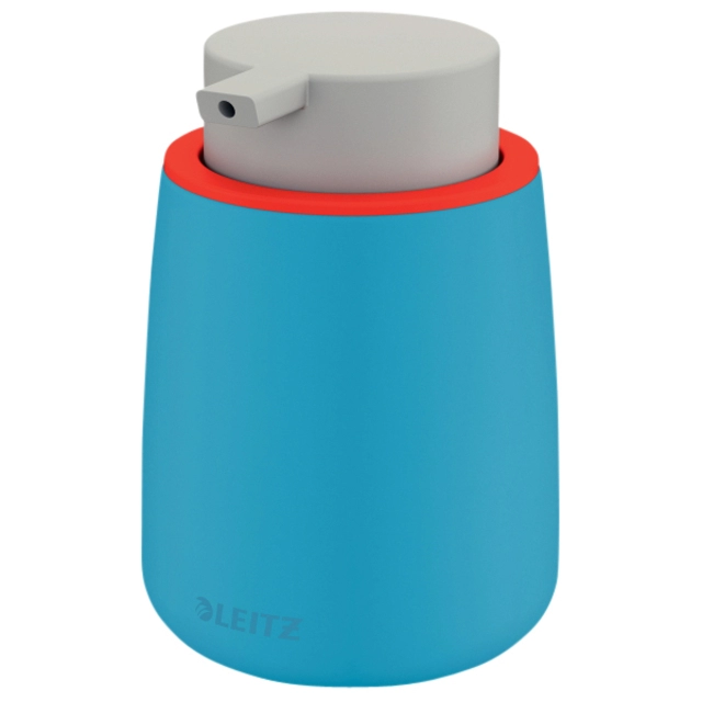 Een Handzeepdispenser Leitz Cosy voor handzeep 300ml blauw koop je bij VHK Kantoorartikelen