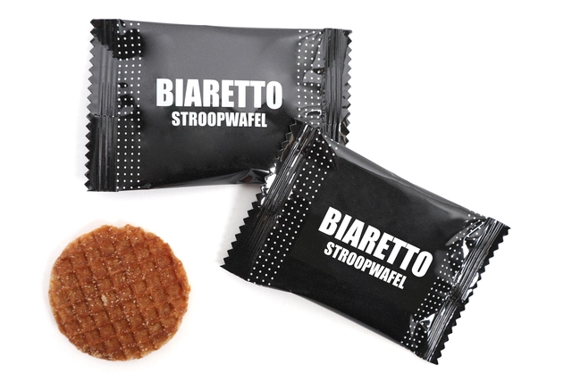 Een Stroopwafels Biaretto 120 stuks koop je bij VHK Kantoorartikelen