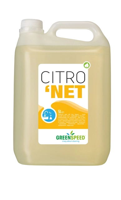 Een Afwasmiddel Greenspeed Citronet 5 liter koop je bij VHK Kantoorartikelen