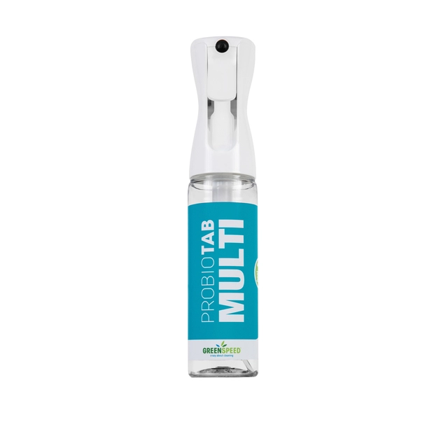 Een Sprayflacon Greenspeed Probio Tab Multi 300ml leeg koop je bij VHK Kantoorartikelen