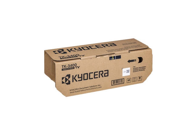 Een Toner Kyocera TK-3400K zwart koop je bij VHK Kantoorartikelen