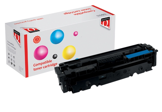 Een Tonercartridge Quantore alternatief tbv HP W2031X Blauw koop je bij VHK Kantoorartikelen