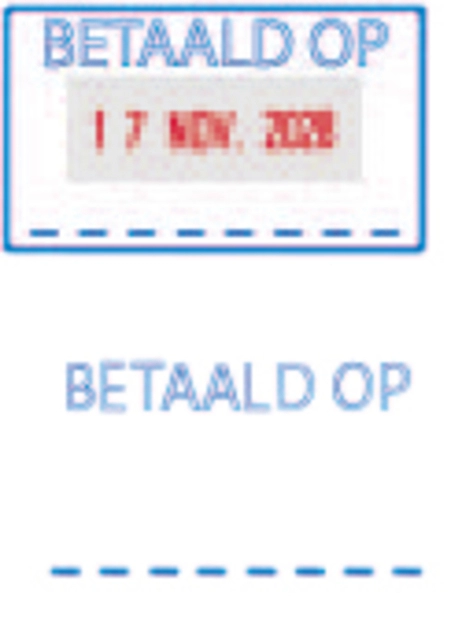 Een Datumstempel Trodat Printy 4750 betaald op koop je bij VHK Kantoorartikelen